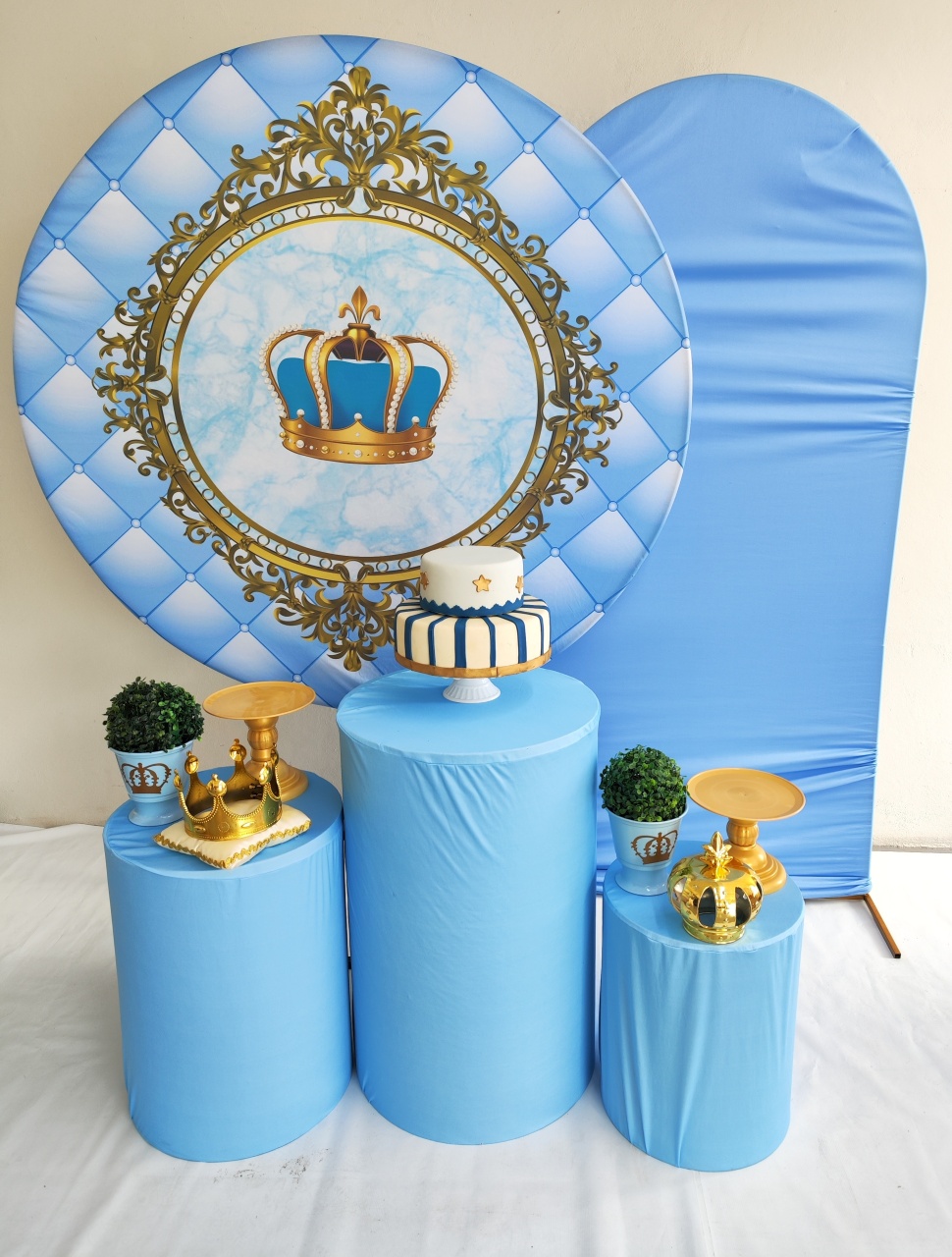 Kit Coroa Realeza Opção Plus  - Elisete Festas Kit Pegue e Monte