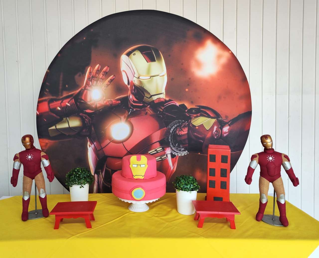 Kit Homem de Ferro Opçao 1 - Elisete Festas Kit Pegue e Monte
