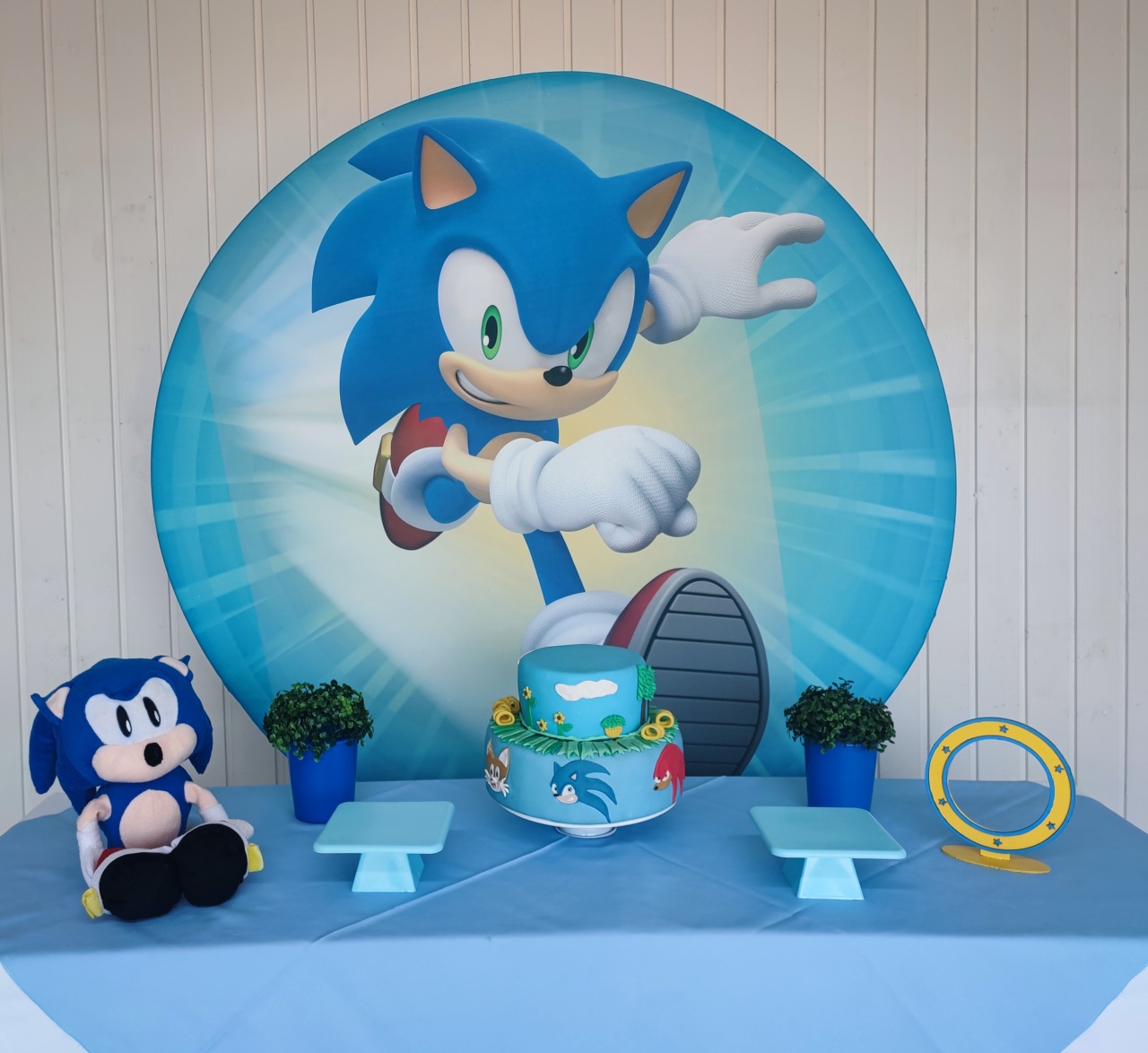 Kit Sonic Infantil Opçao 1 - Elisete Festas Kit Pegue e Monte