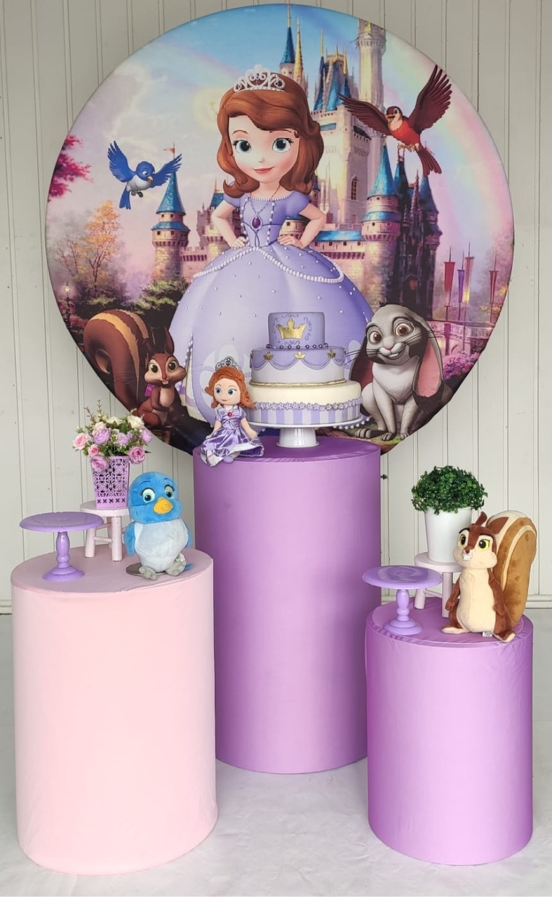 Kit Princesa Sofia - Opção 2 - Elisete Festas Kit Pegue e Monte