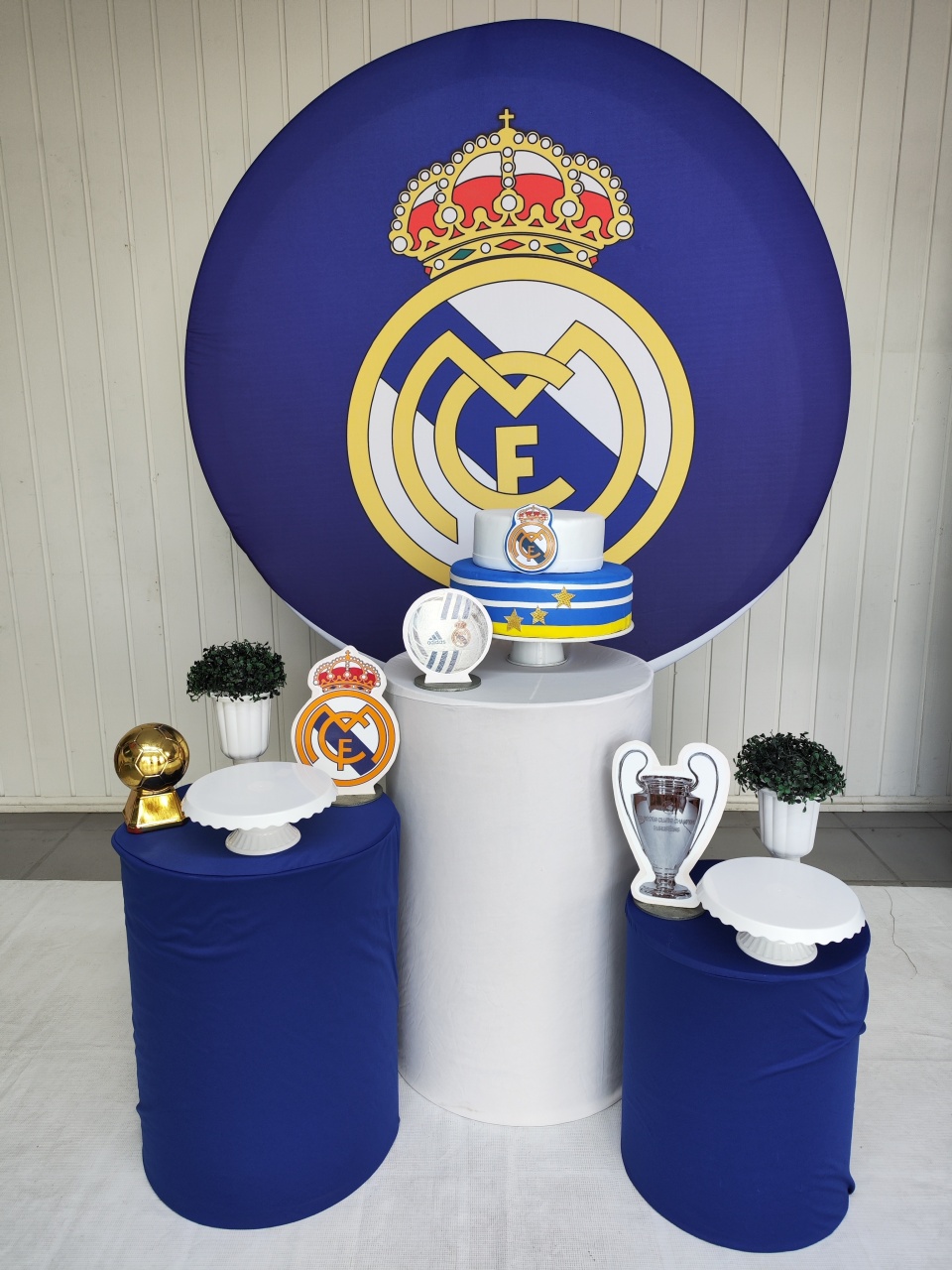 Kit Real Madri ( Opçao 2) - Elisete Festas Kit Pegue e Monte