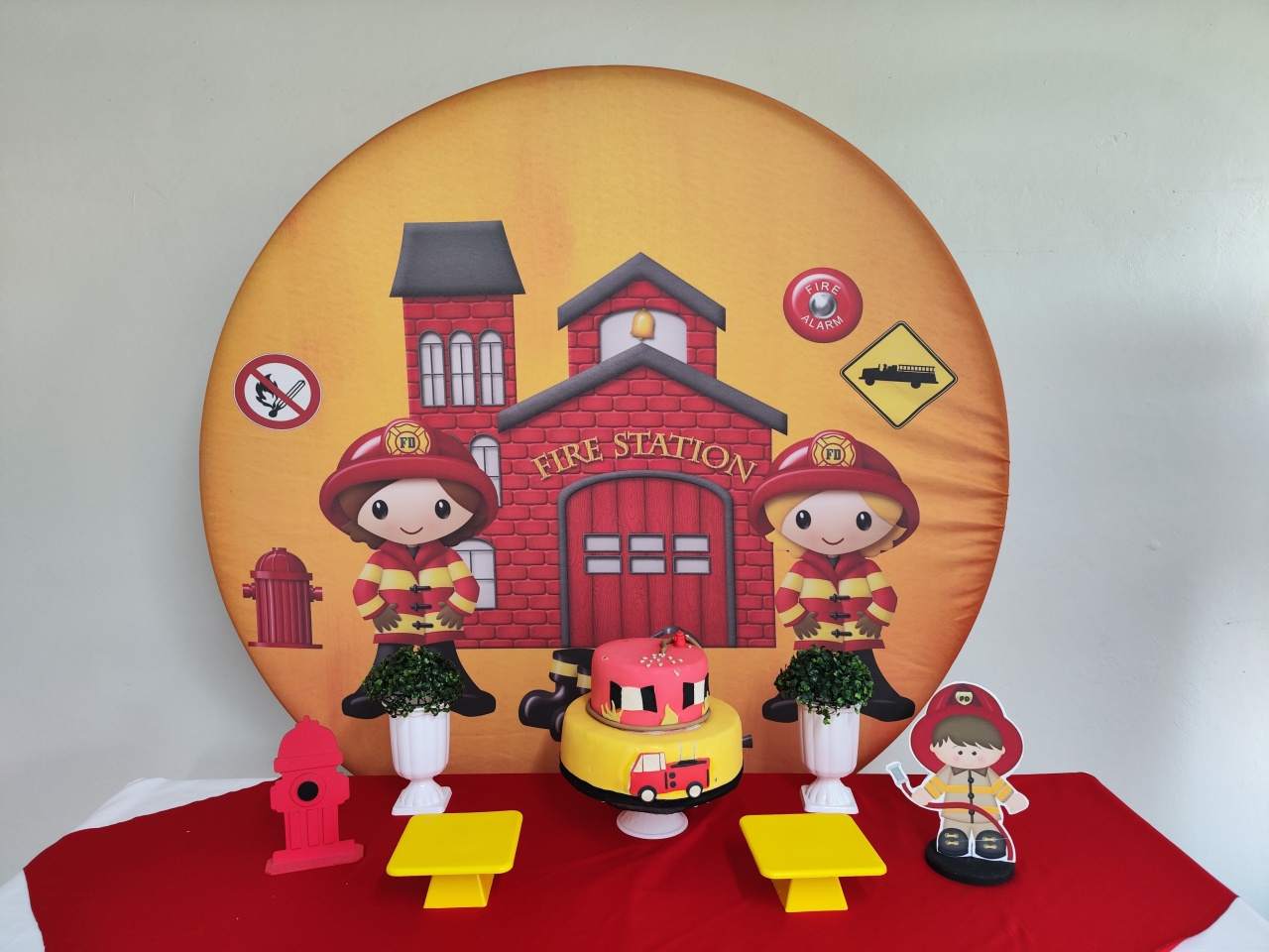 Kit Bombeiros ( Opçao 1) - Elisete Festas Kit Pegue e Monte