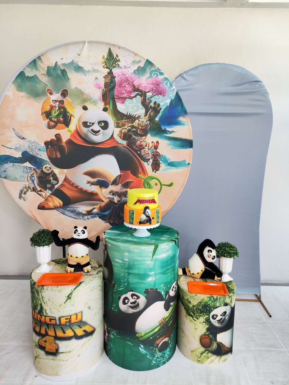Kit Kung Fu Anda Opção Plus  - Elisete Festas Kit Pegue e Monte