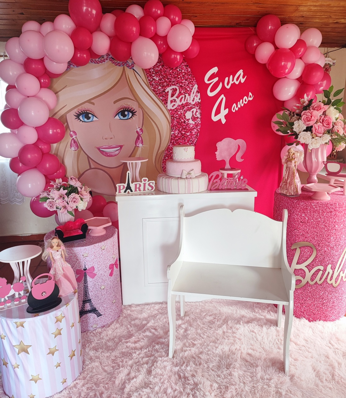 Montagem Barbie 5 - Elisete Festas Kit Pegue e Monte
