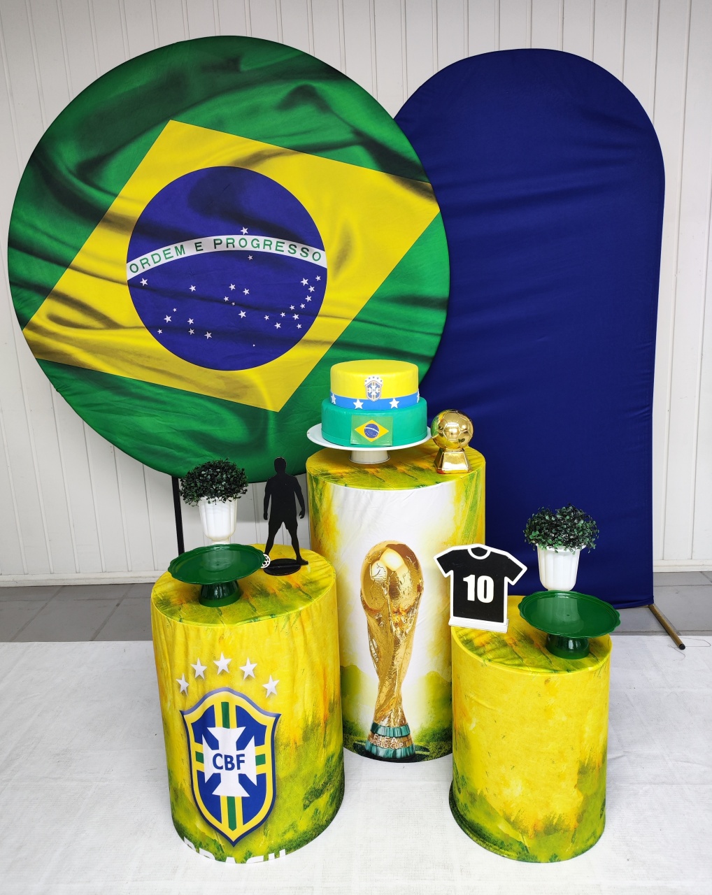 Kit Brasil Opção Plus  - Elisete Festas Kit Pegue e Monte