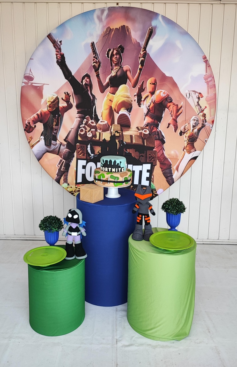 Kit Fortinite 2 Opçao 2 - Elisete Festas Kit Pegue e Monte