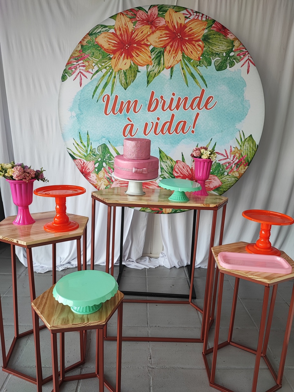 Kit Adulto - Um Brinde A Vida ( Opçao Plus)  - Elisete Festas Kit Pegue e Monte