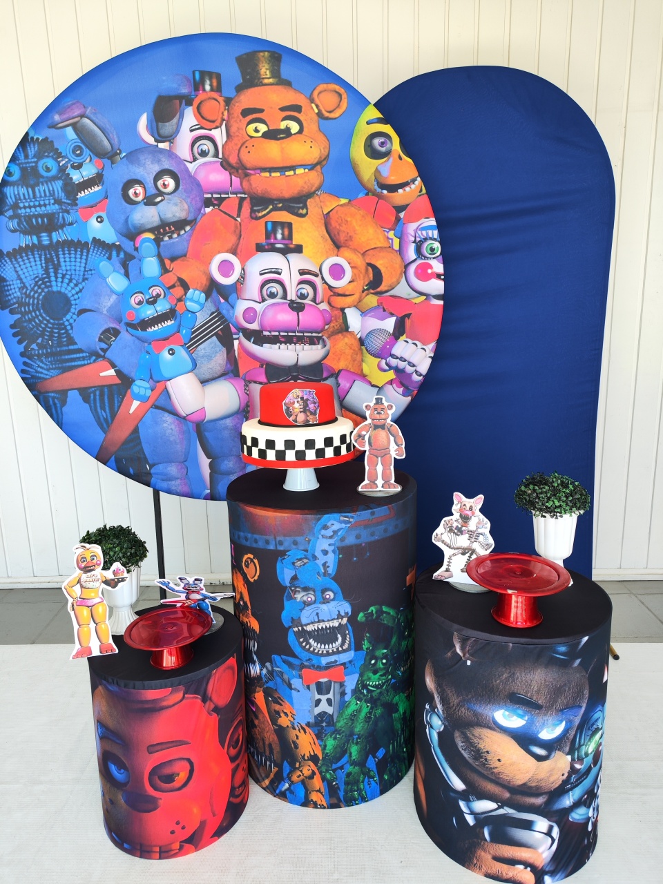 Kit Five Nights Freddy's Opção Plus  - Elisete Festas Kit Pegue e Monte