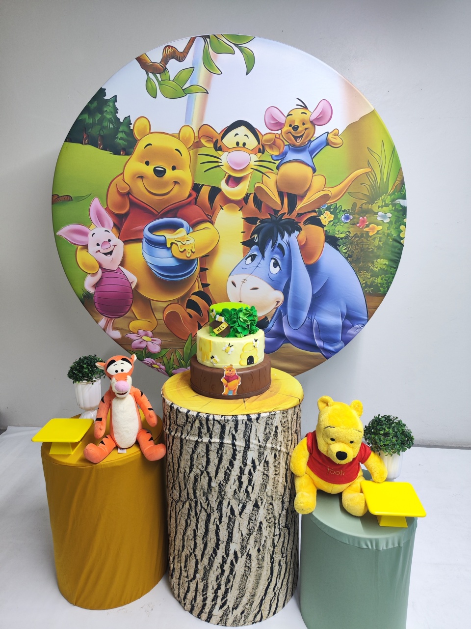 Kit Ursinho Pooh Opção 2 - Elisete Festas Kit Pegue e Monte