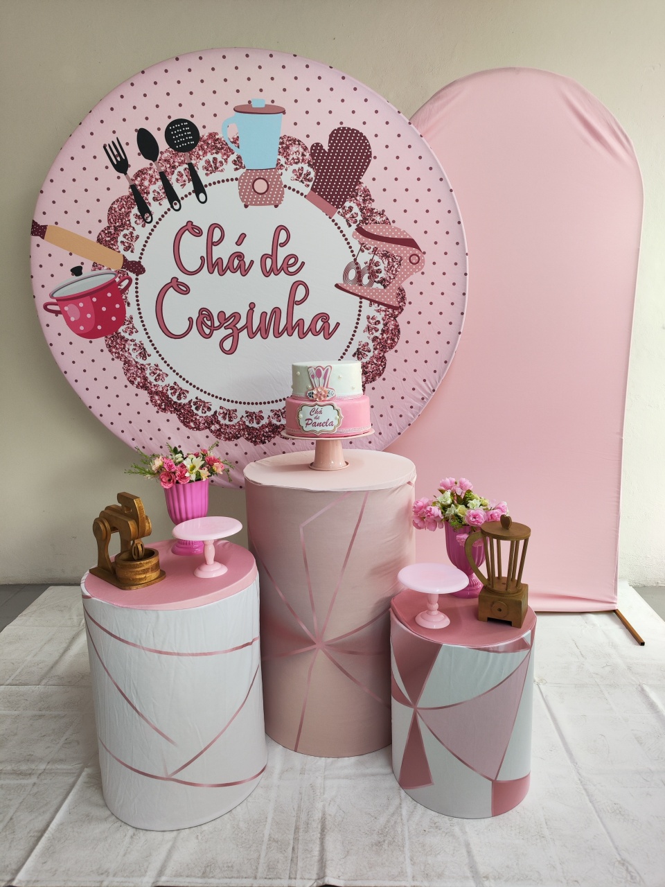 Kit Chá de Cozinha - Opção Plus  - Elisete Festas Kit Pegue e Monte