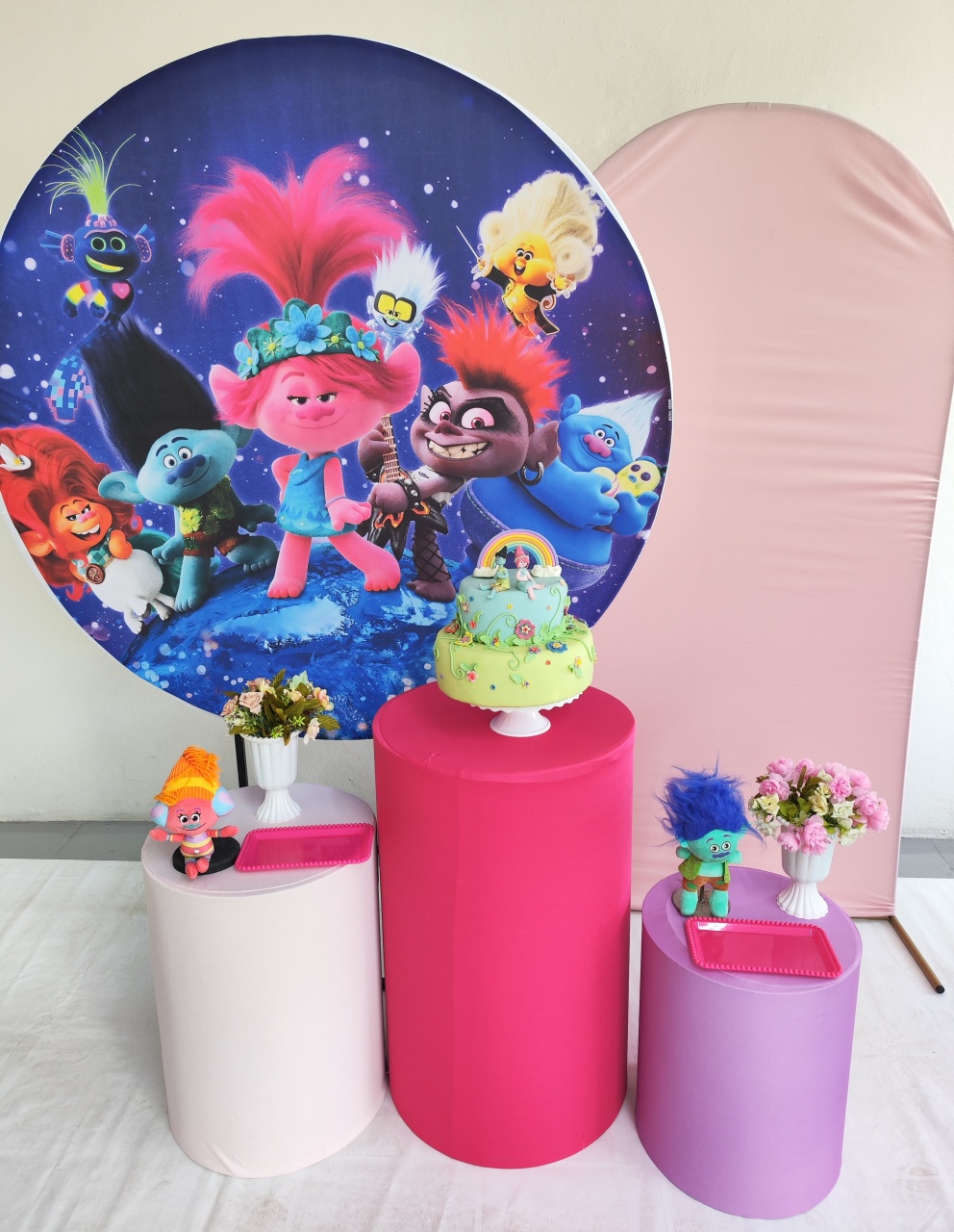 Kit Trolls Opção Plus  - Elisete Festas Kit Pegue e Monte
