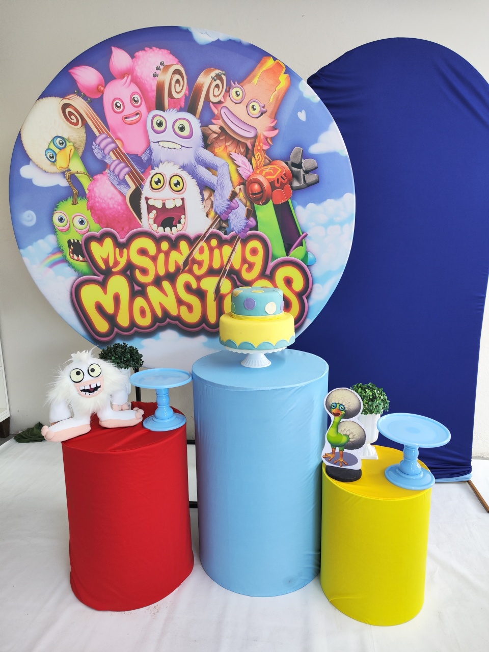 Kit My Singing Monsters Opção Plus  - Elisete Festas Kit Pegue e Monte