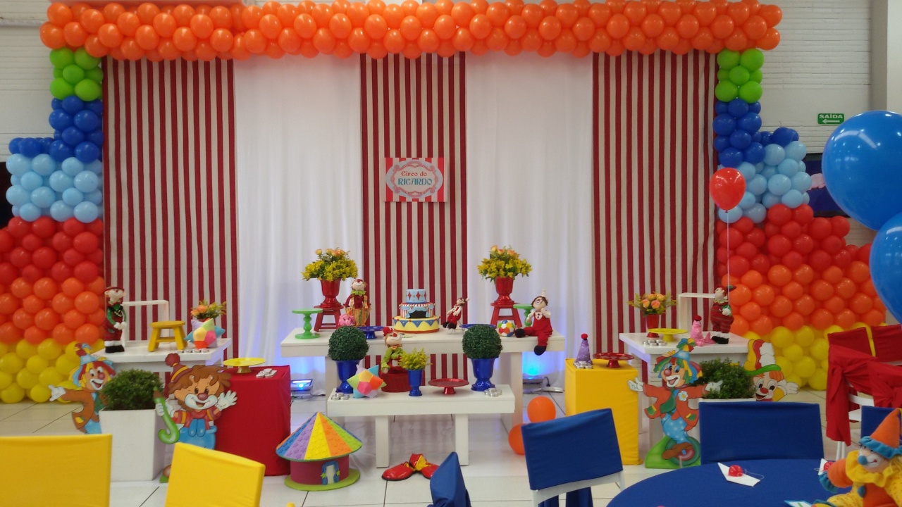 Montagem  Circo 2 - Elisete Festas Kit Pegue e Monte
