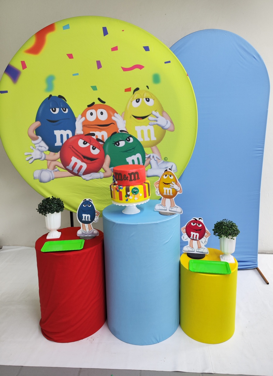 Kit M&M Opção Plus  - Elisete Festas Kit Pegue e Monte