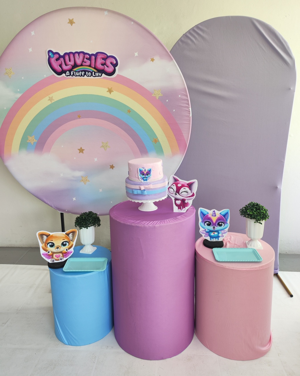 Kit Fluvsies Opção Plus - Elisete Festas Kit Pegue e Monte