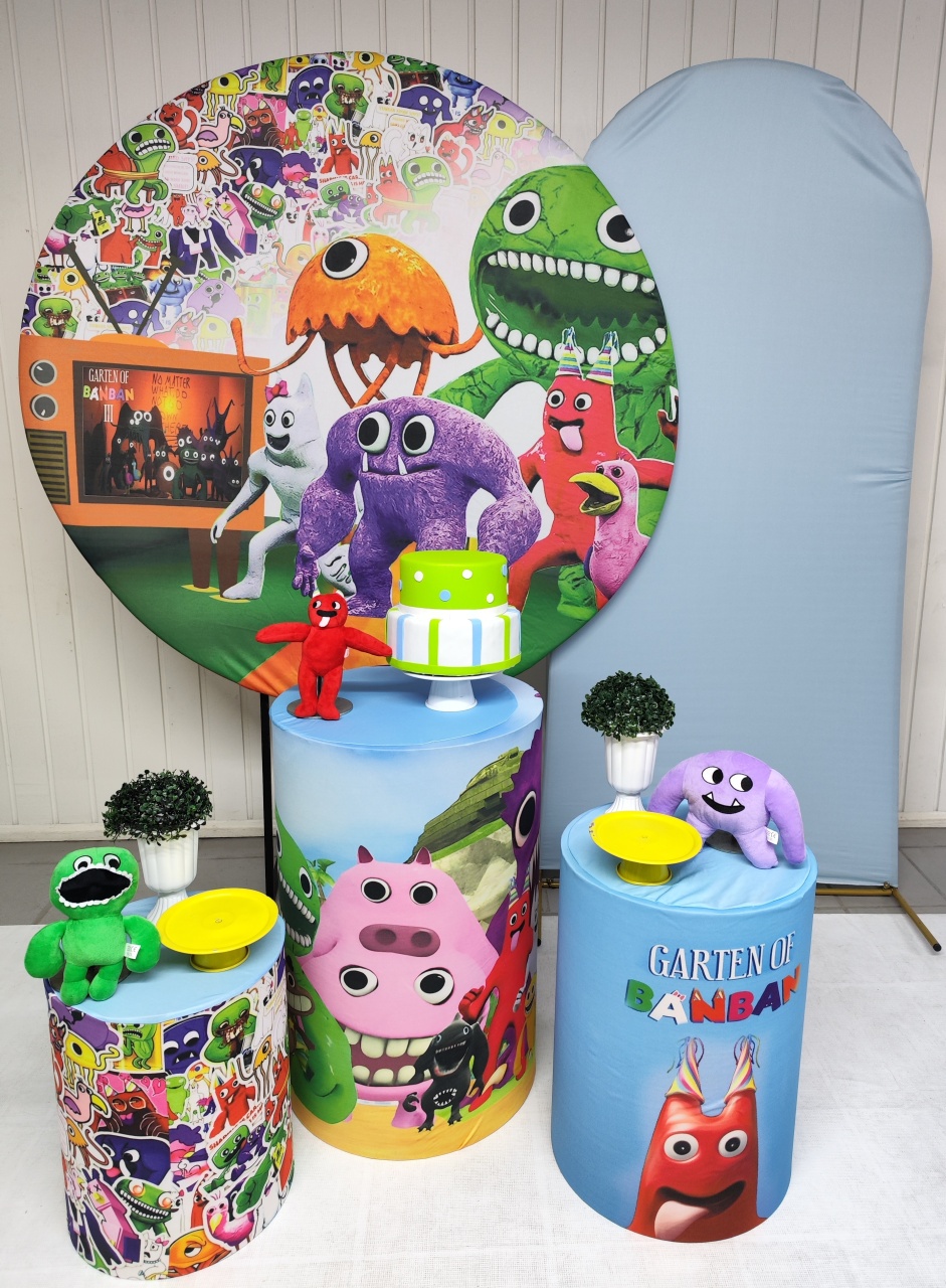 Kit Garten of Banban Opção Plus  - Elisete Festas Kit Pegue e Monte