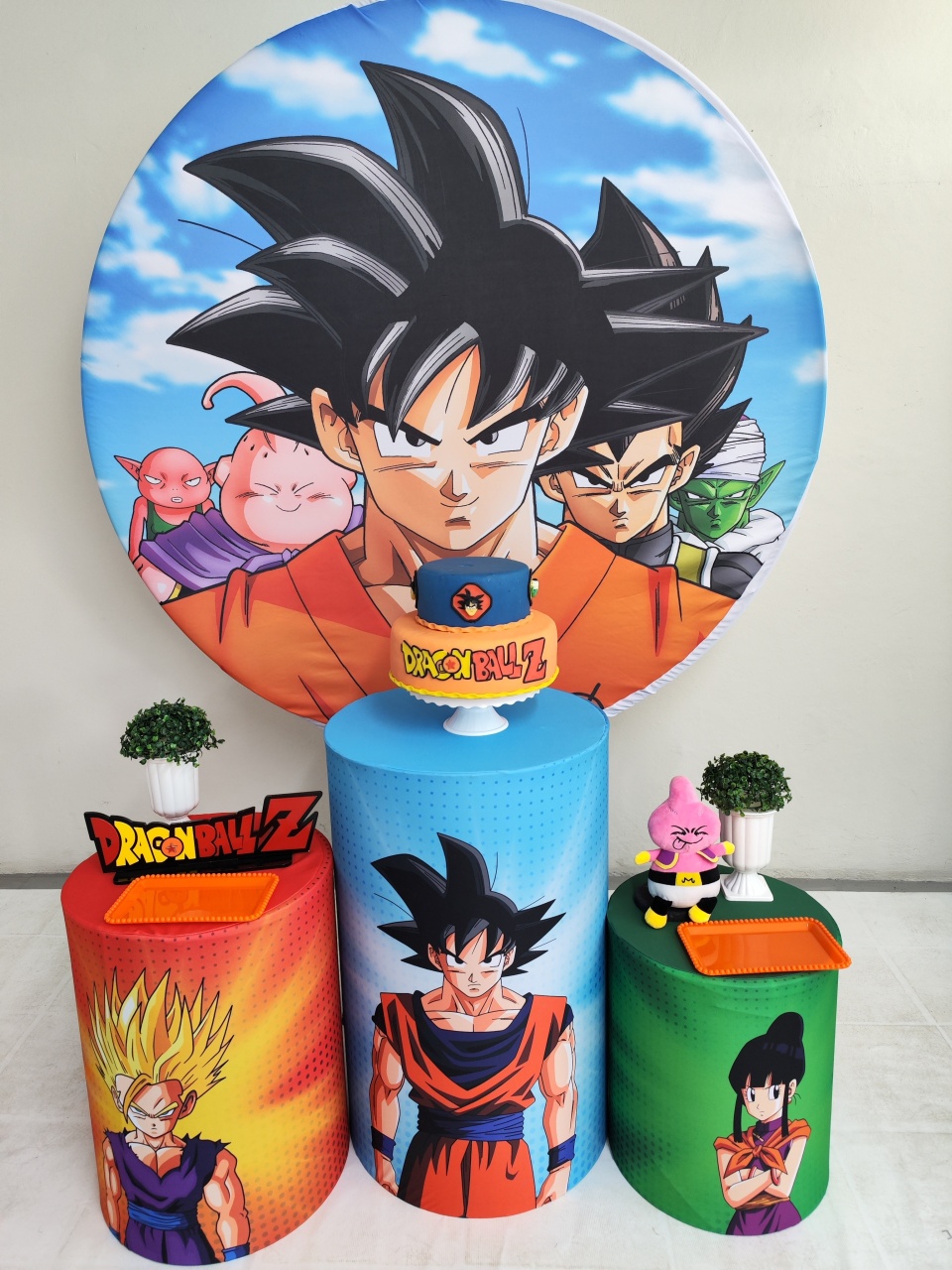Kit Goku  Opçao 2 - Elisete Festas Kit Pegue e Monte