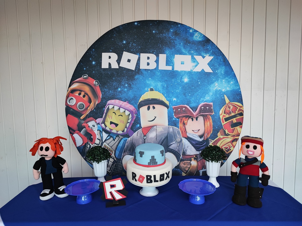 Kit  Roblox  Modelo 2 (Opção 1) - Elisete Festas Kit Pegue e Monte