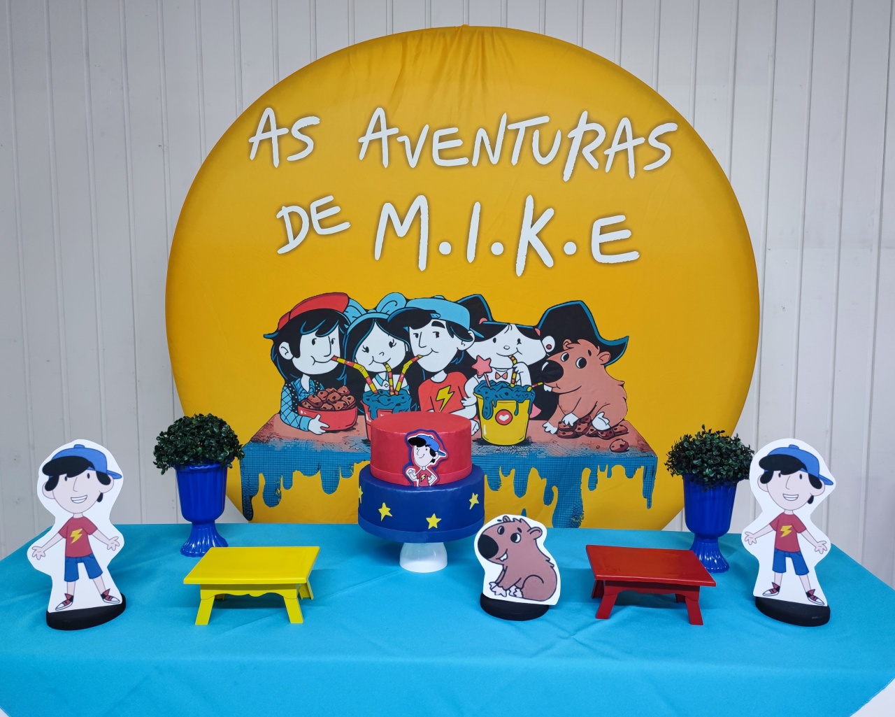 Aventura Do Do Mike Opção 1 - Elisete Festas Kit Pegue e Monte