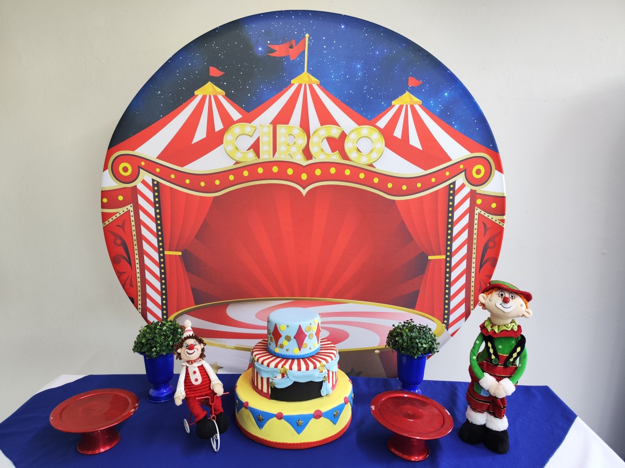 Kit Circo Opção 1 - Elisete Festas Kit Pegue e Monte