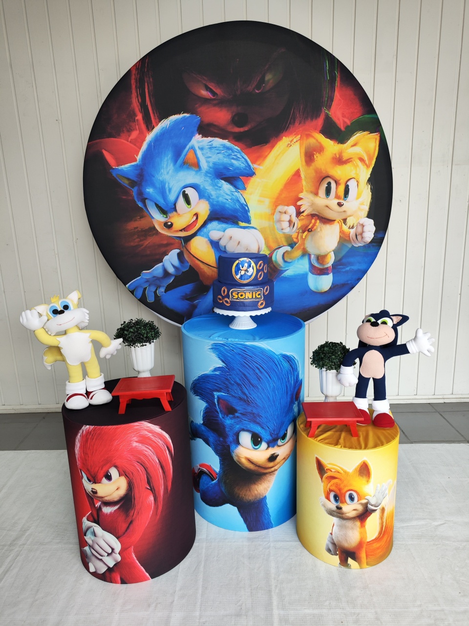 Kit Sonic 1 Opção 2 - Elisete Festas Kit Pegue e Monte