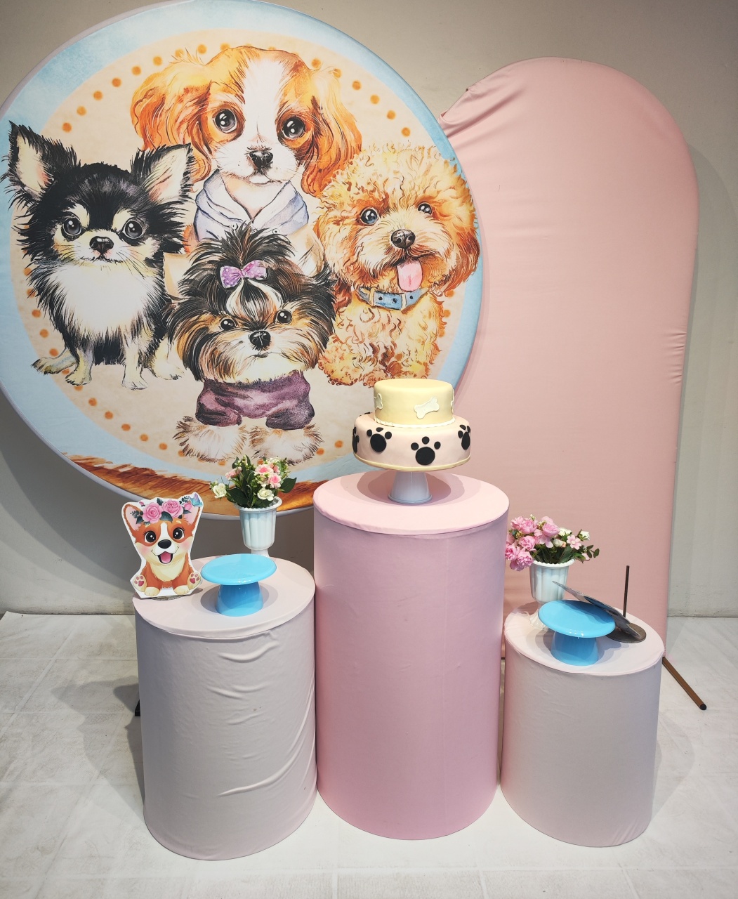 Kit Cachorros Shitzu Opção Plus  - Elisete Festas Kit Pegue e Monte