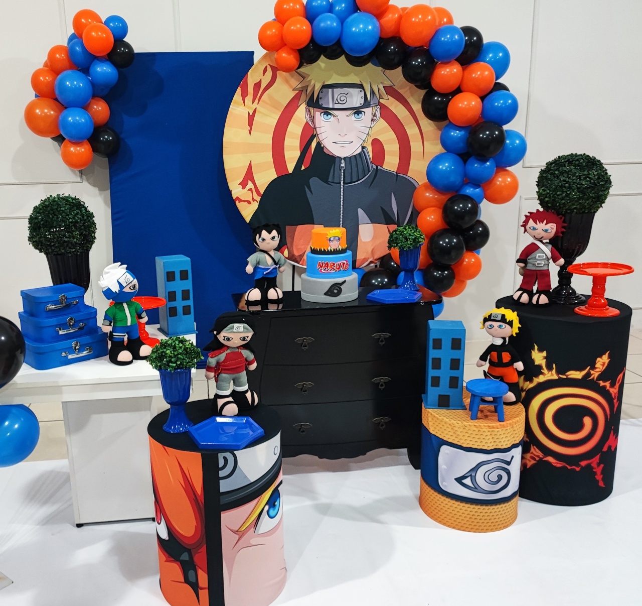 Montagem Naruto1 - Elisete Festas Kit Pegue e Monte