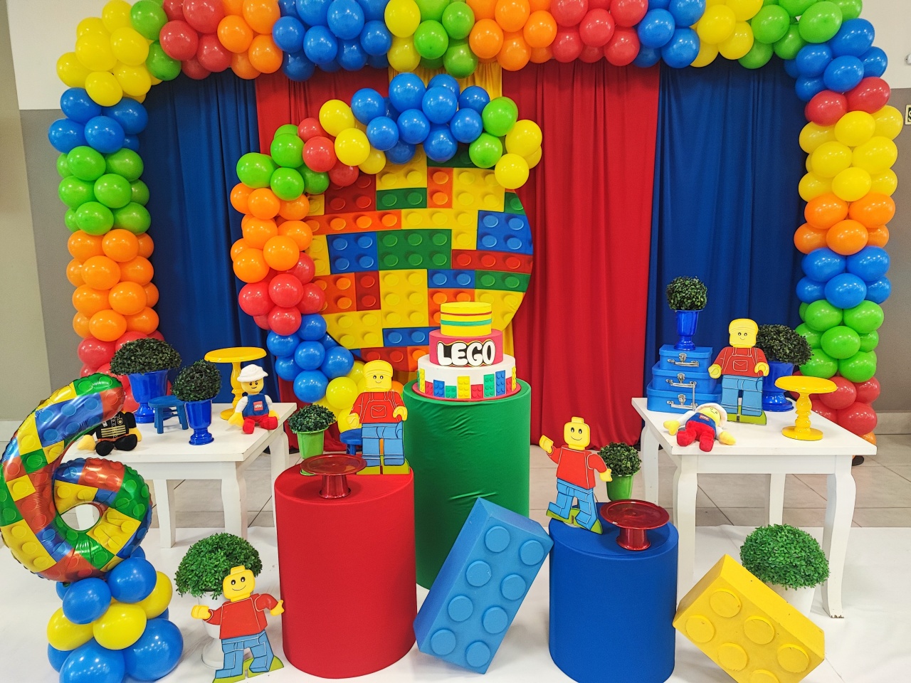 Montagem Lego 2 - Elisete Festas Kit Pegue e Monte
