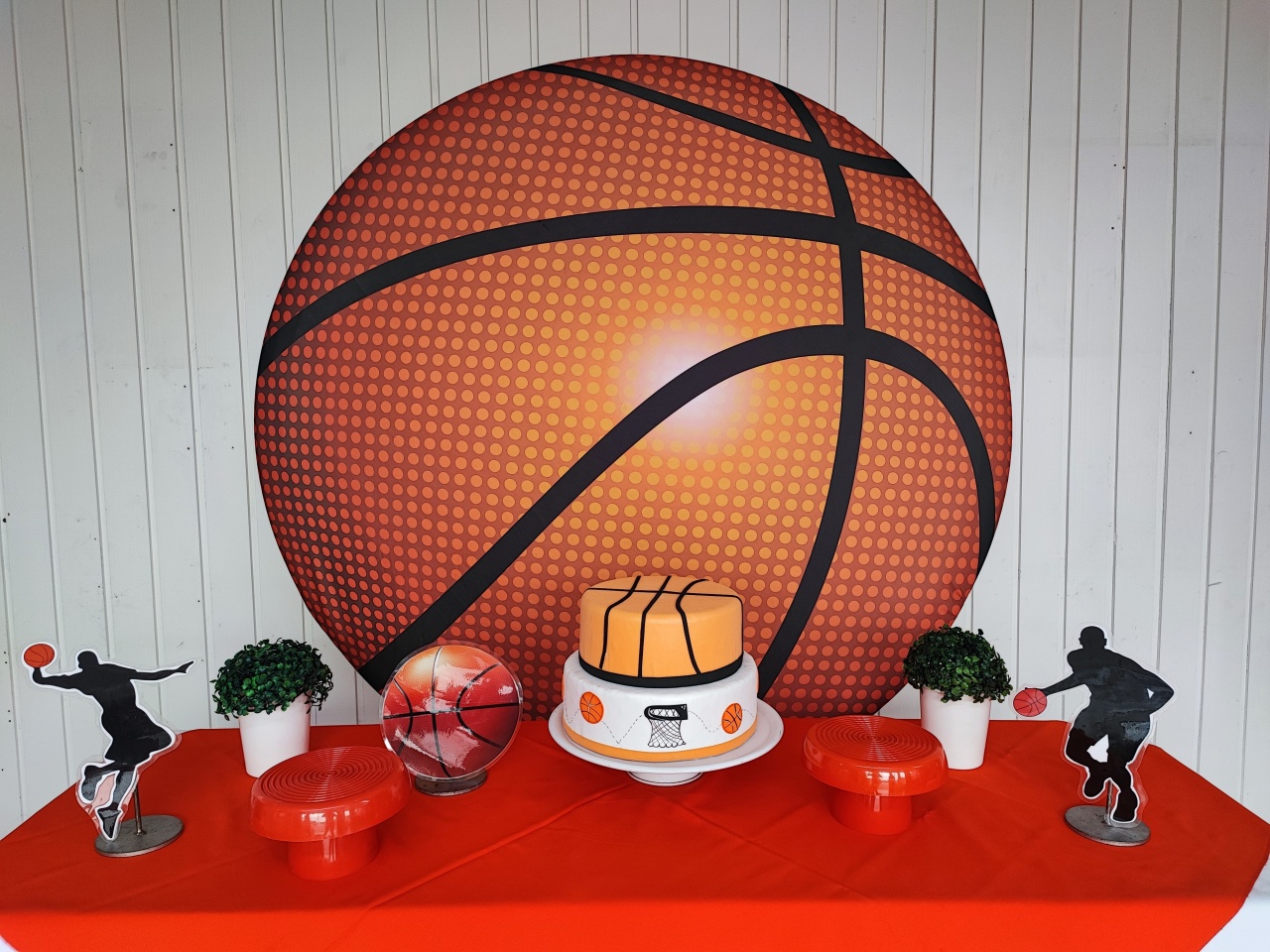 Kit Basquete Opção 1 - Elisete Festas Kit Pegue e Monte