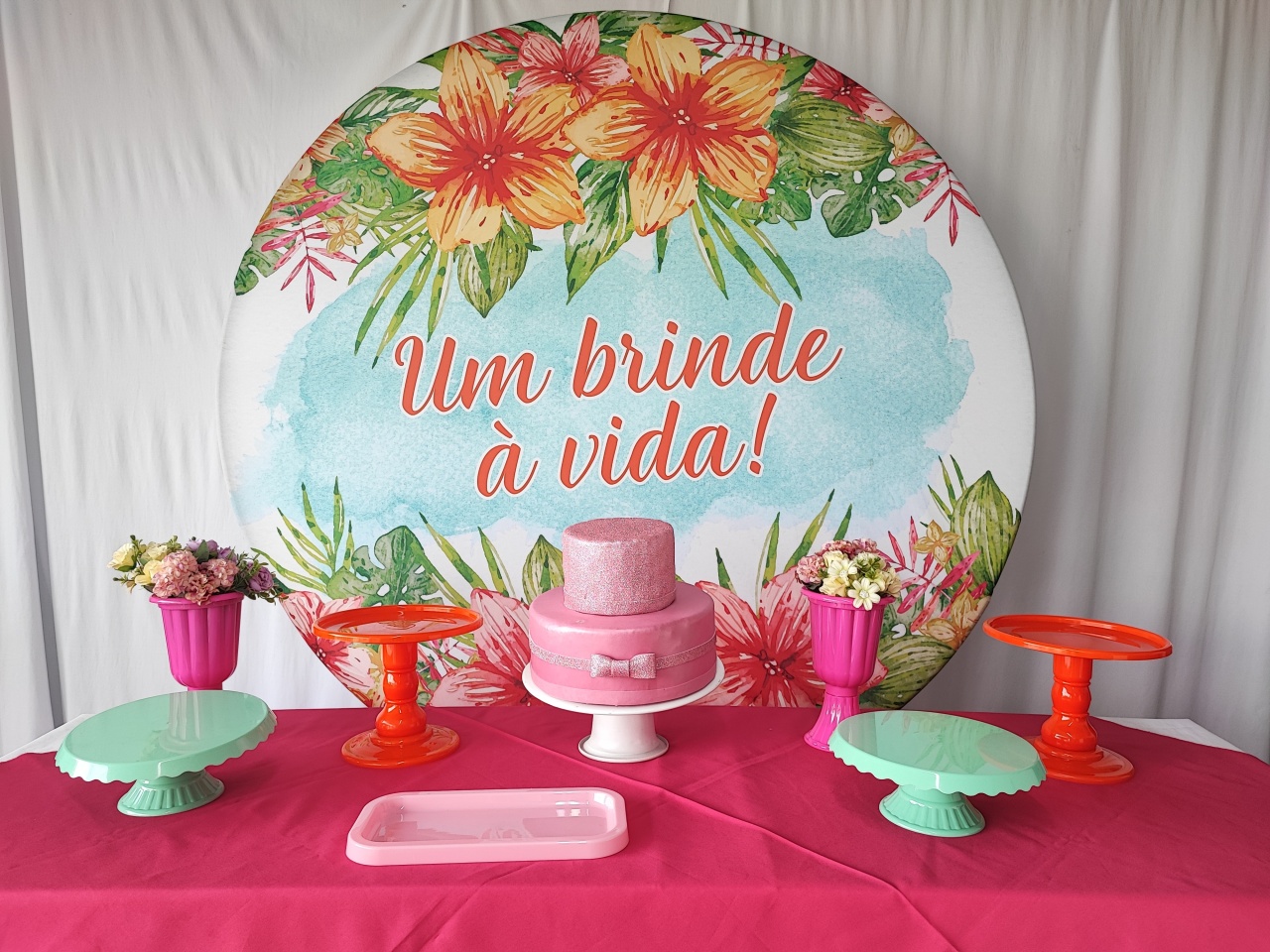 Kit  Adulto - Um Brinde A Vida ( Opçao 1) - Elisete Festas Kit Pegue e Monte