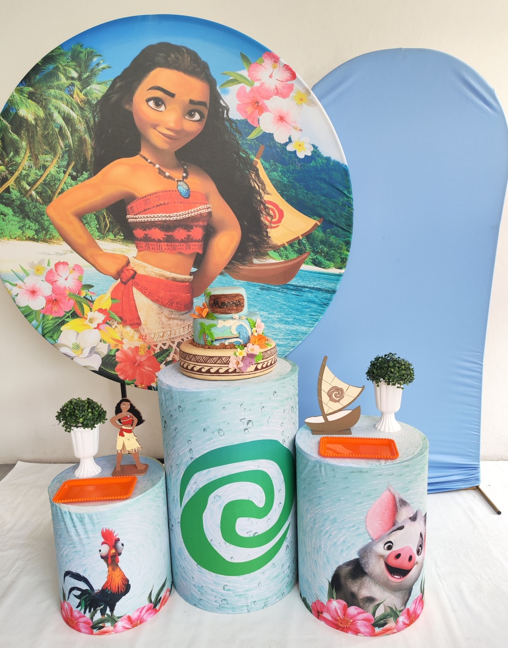 Kit Moana Opção Plus  - Elisete Festas Kit Pegue e Monte