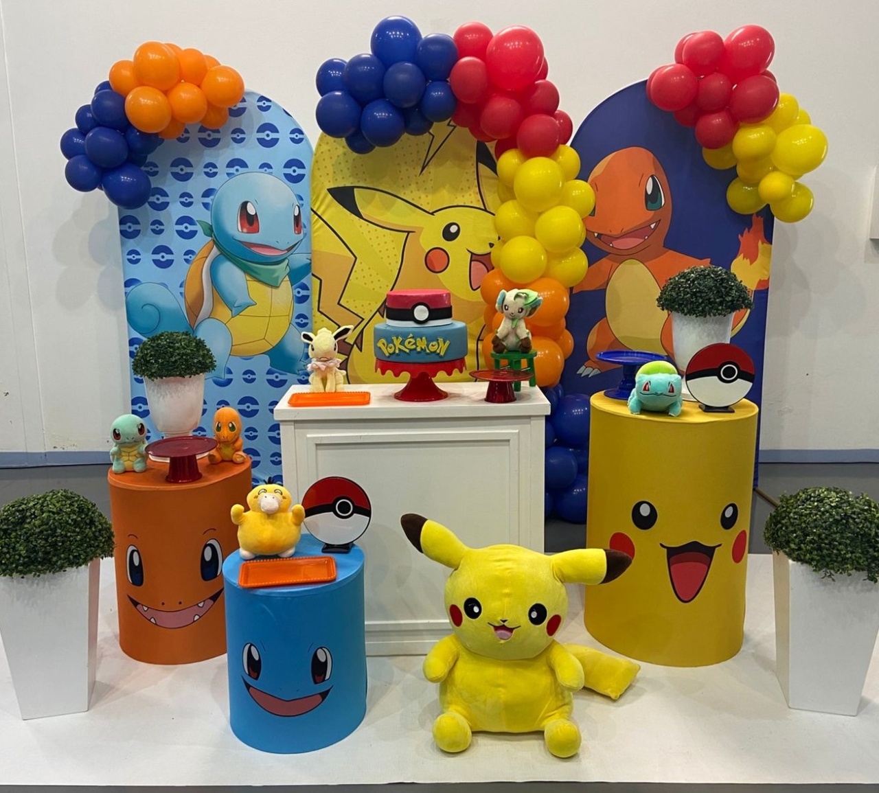 Montagem Pokemon  Casadinhos - Elisete Festas Kit Pegue e Monte