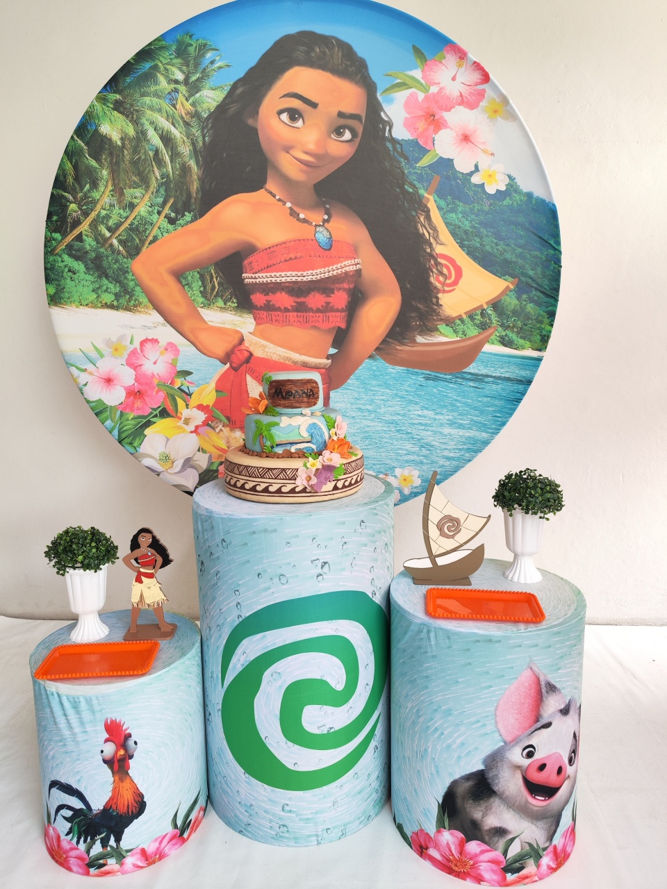 Kit Moana Opção 2 - Elisete Festas Kit Pegue e Monte