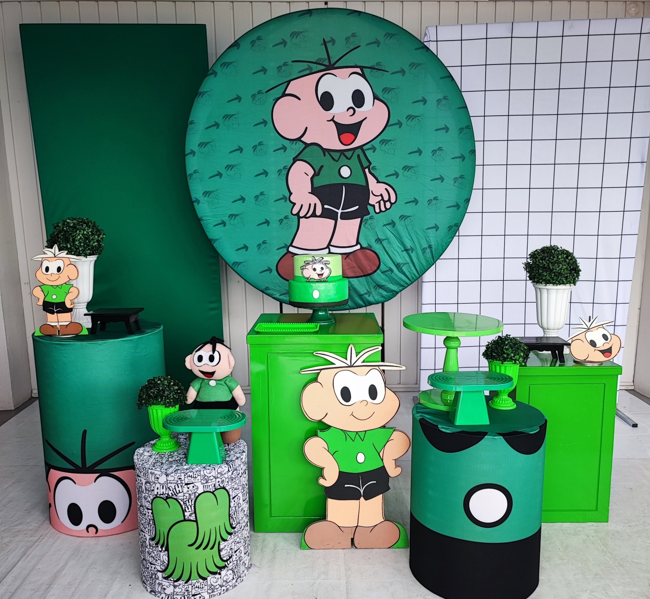 Kit Cebolinha Opção Big  - Elisete Festas Kit Pegue e Monte