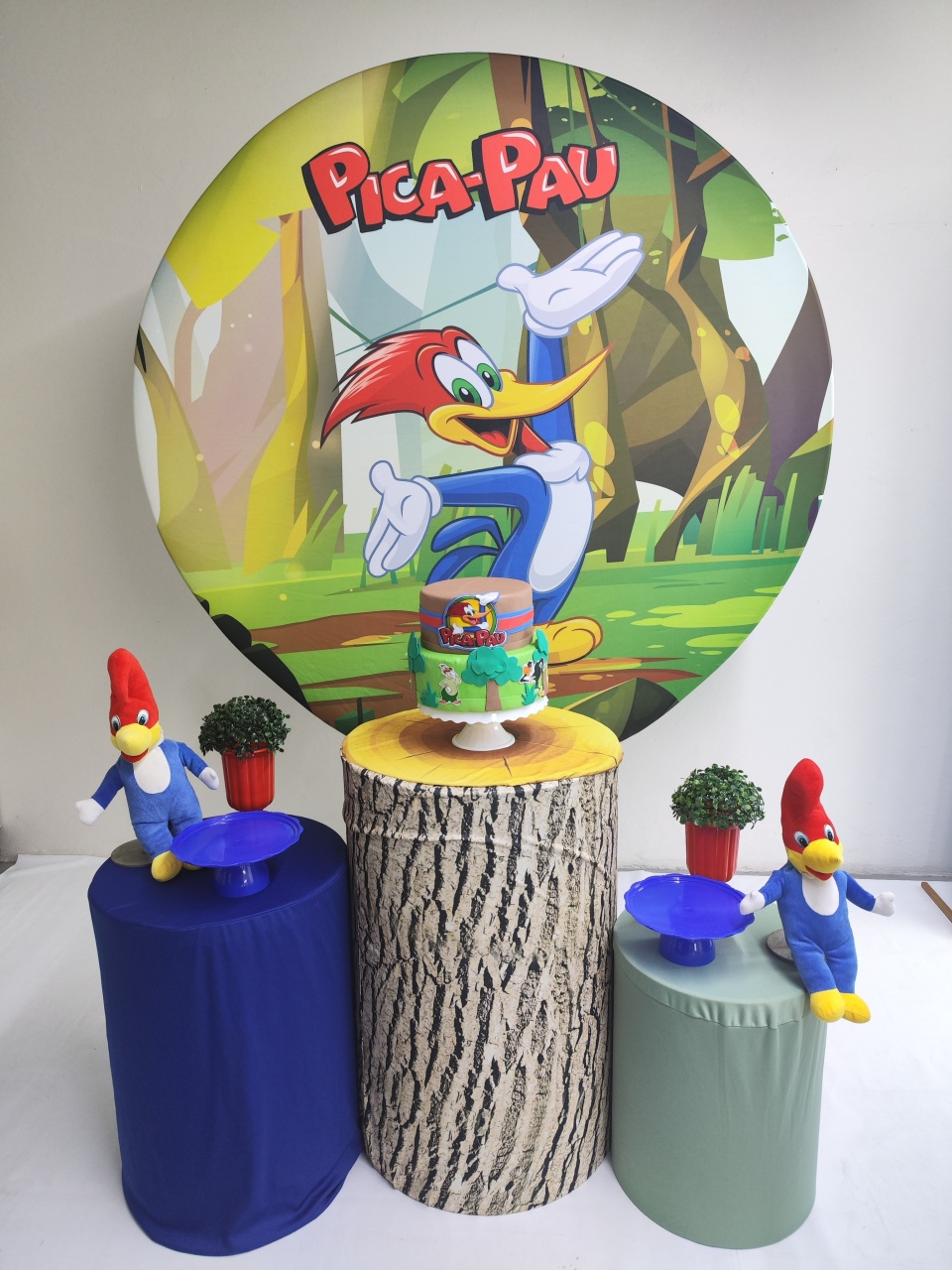 Kit Pica Pau Opção 2 - Elisete Festas Kit Pegue e Monte