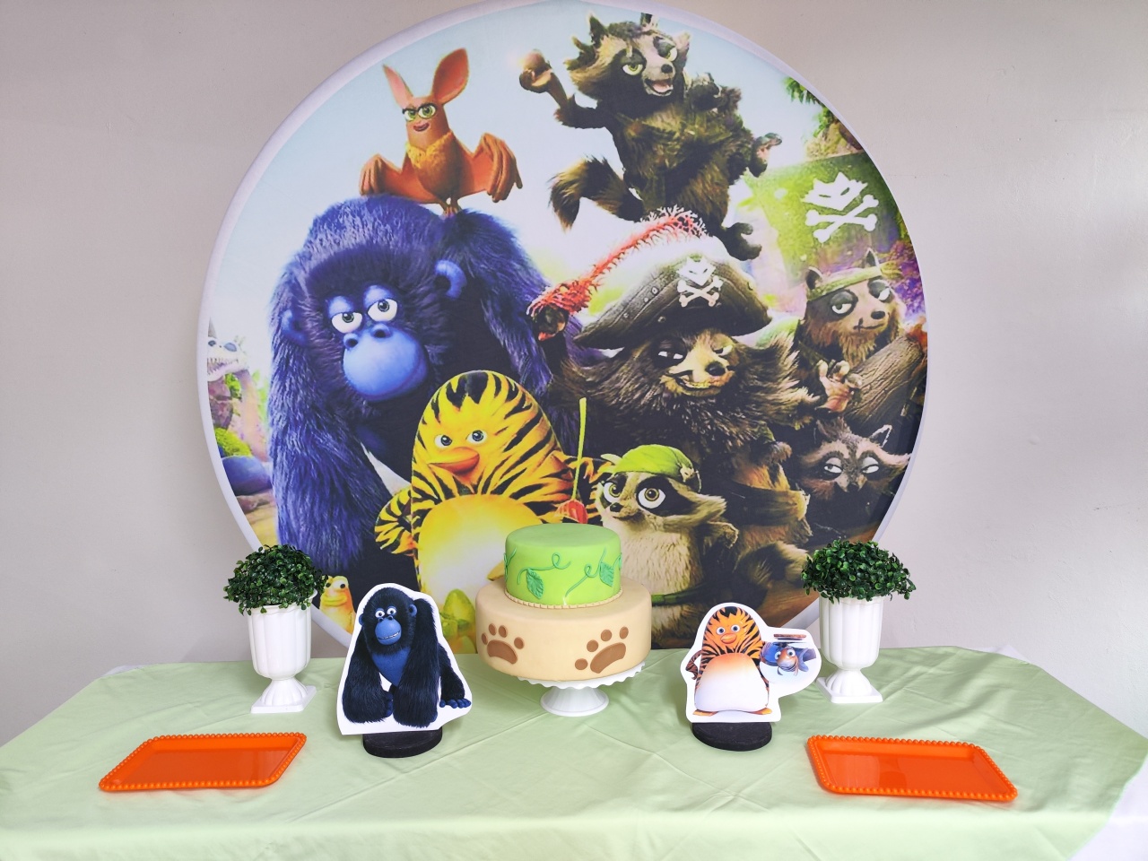 Kit Turma da Floresta Opção 1 - Elisete Festas Kit Pegue e Monte