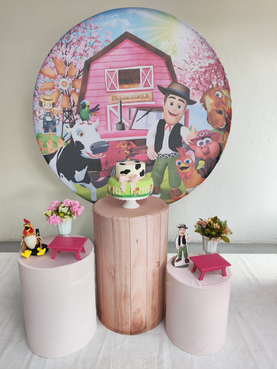 Kit Fazenda Zenon Menina ( Opçao 2) - Elisete Festas Kit Pegue e Monte