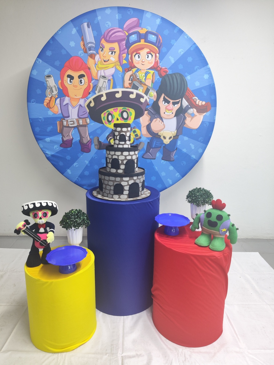 Kit Brawl Stars Opção 2 - Elisete Festas Kit Pegue e Monte