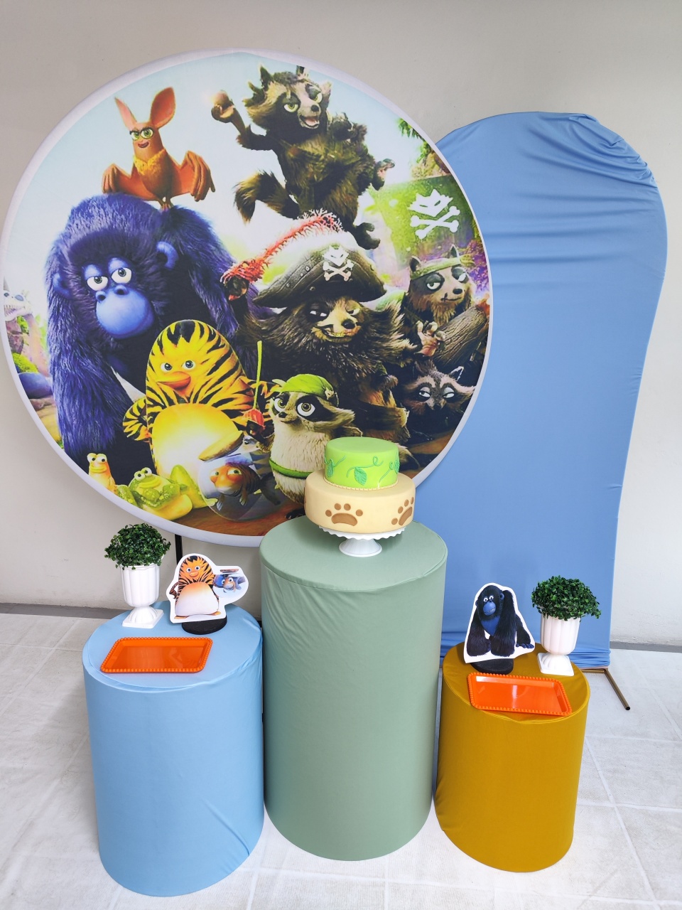 Kit Turma da Floresta Opção Plus  - Elisete Festas Kit Pegue e Monte