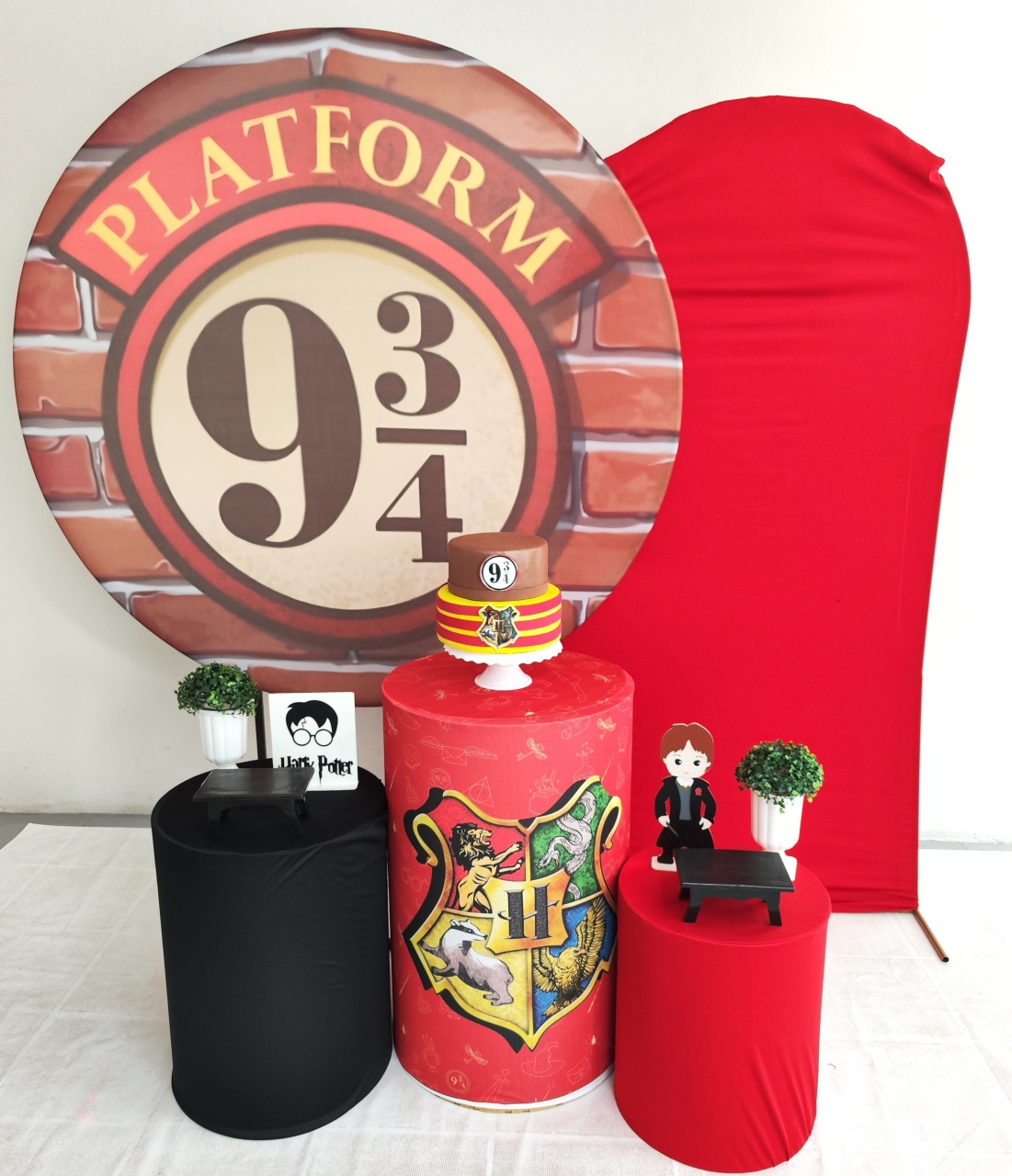 Kit Harry Potter Símbolo Opção Plus  - Elisete Festas Kit Pegue e Monte