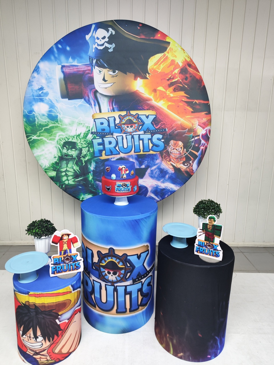 Kit Blox Frutis ( Opçao 2) - Elisete Festas Kit Pegue e Monte