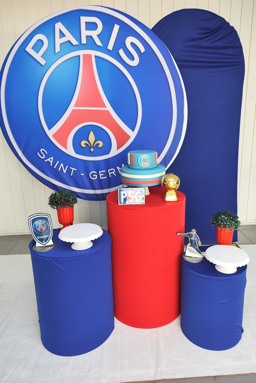 Kit Paris  Saint Germain Opção Plus - Elisete Festas Kit Pegue e Monte