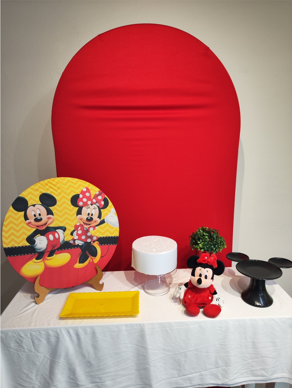 Mini Kit Mickey E Mine Opção 2 - Elisete Festas Kit Pegue e Monte