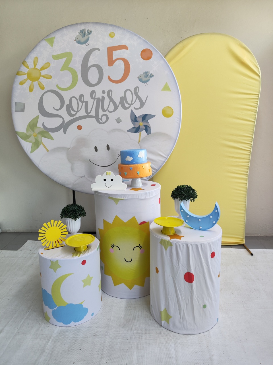 Kit 365 Sorrisos Opção Plus  - Elisete Festas Kit Pegue e Monte