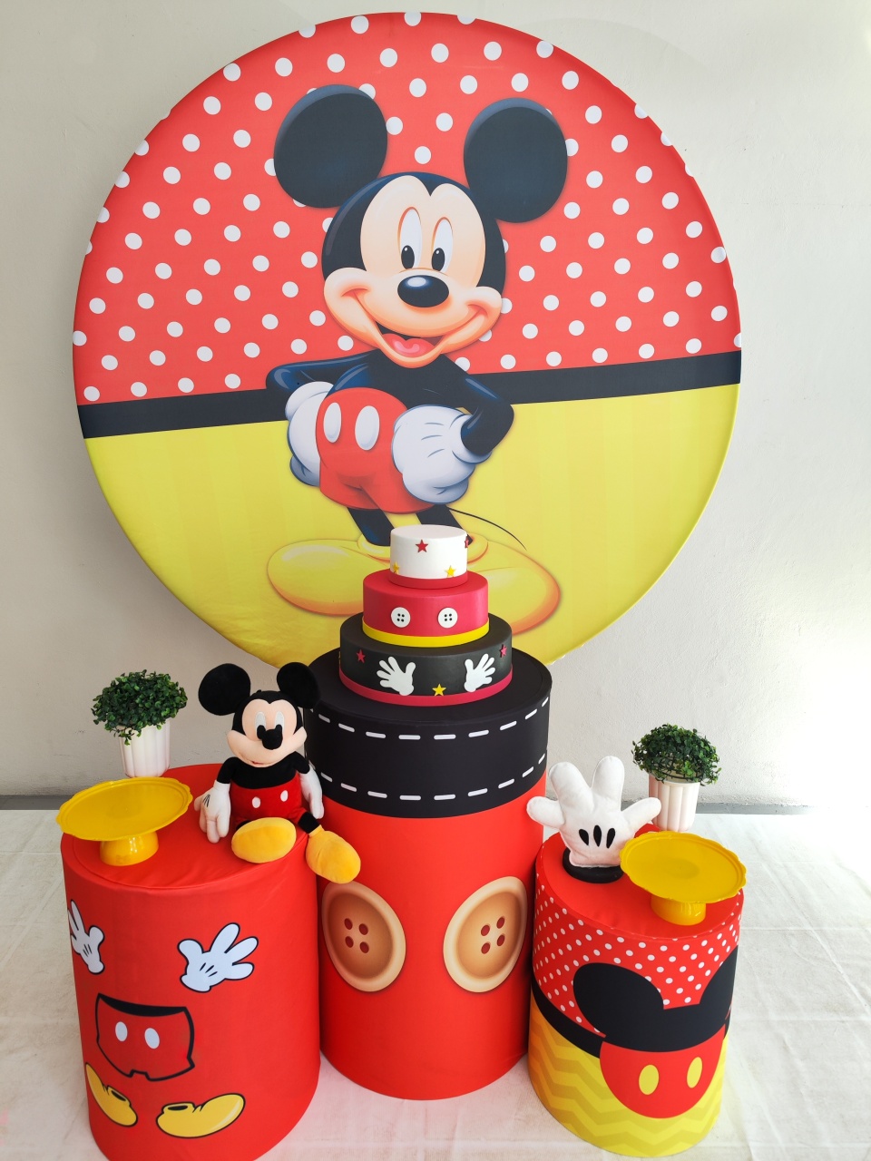 Kit Mickey ( Opçao 2) - Elisete Festas Kit Pegue e Monte