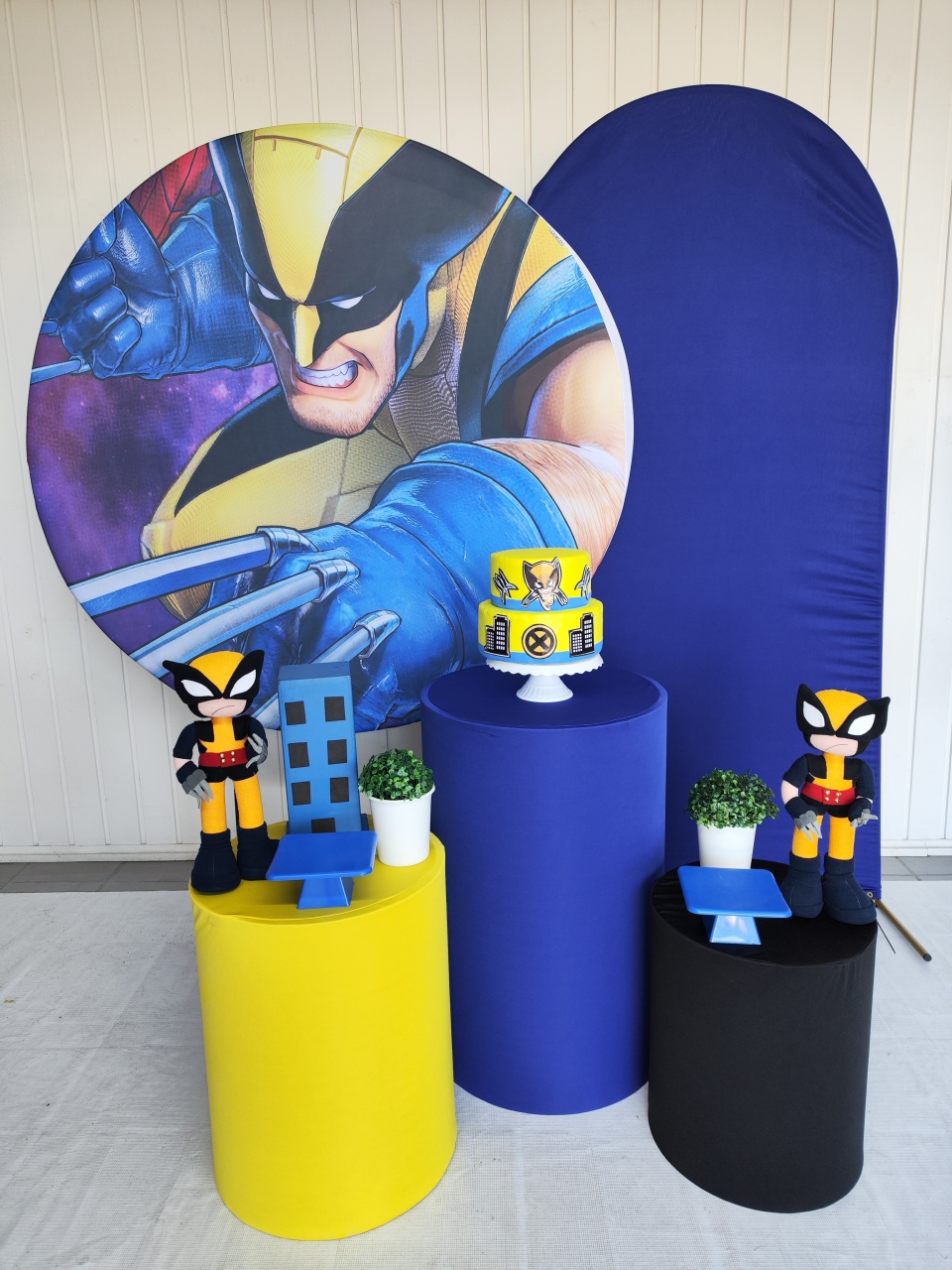 Kit Wolverine Opçao Plus - Elisete Festas Kit Pegue e Monte