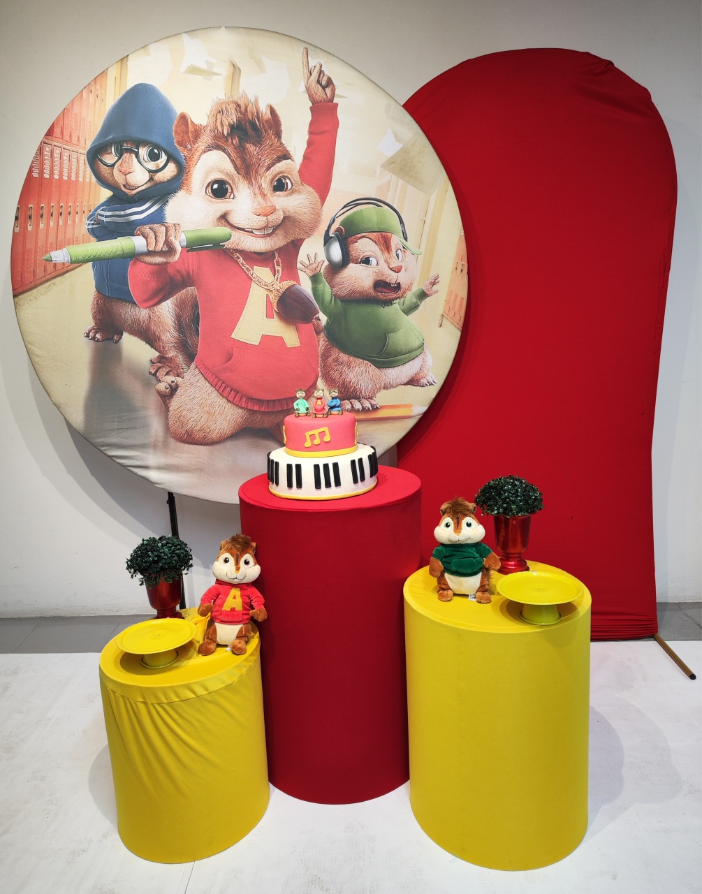 Kit Alvin E Os Esquilos - Opção Plus - Elisete Festas Kit Pegue e Monte