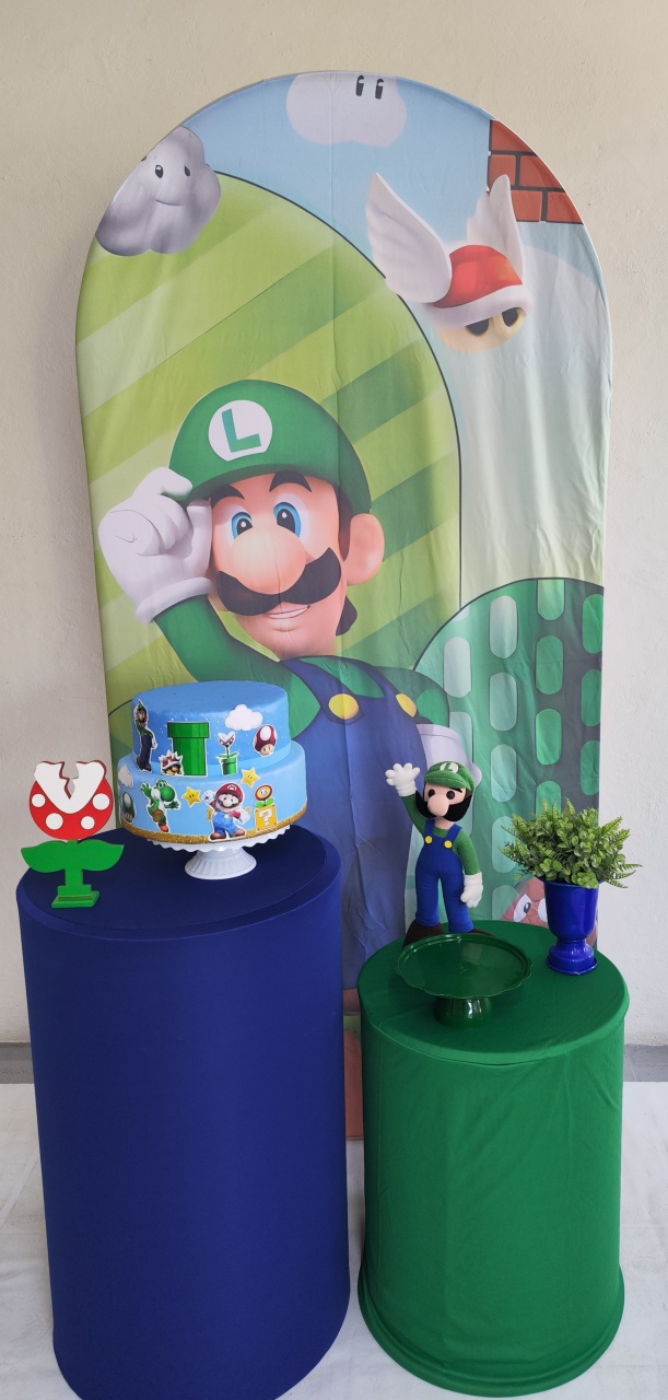 Kit Super Mario Luidy Casadinho - Elisete Festas Kit Pegue e Monte