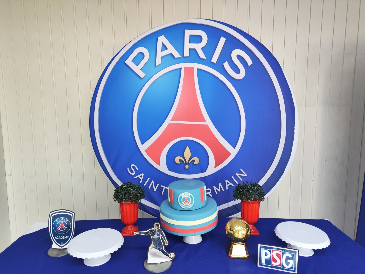 Kit Paris Saint Germain Opção 1 - Elisete Festas Kit Pegue e Monte