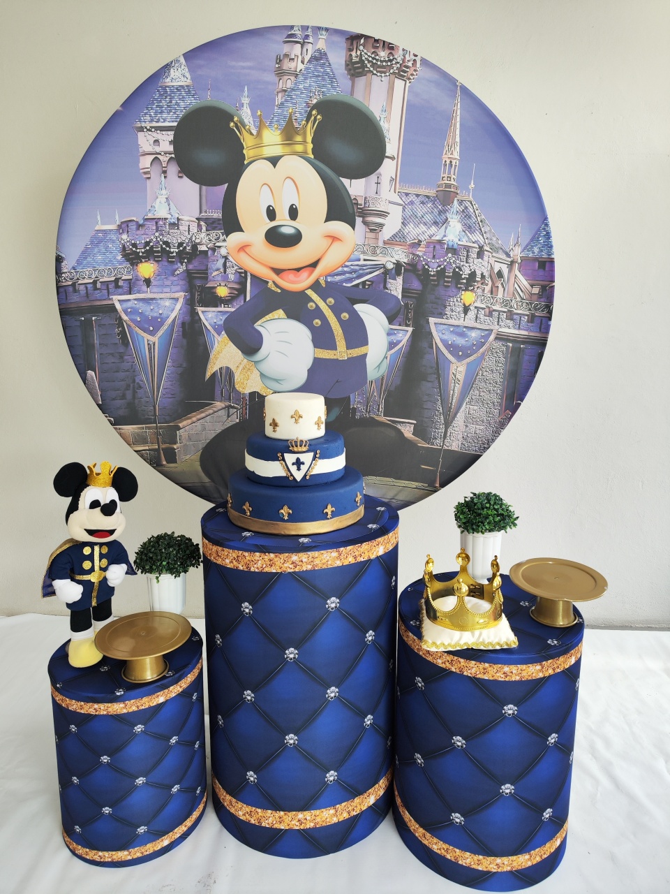Kit Mickey Realeza ( Opçao 2) - Elisete Festas Kit Pegue e Monte